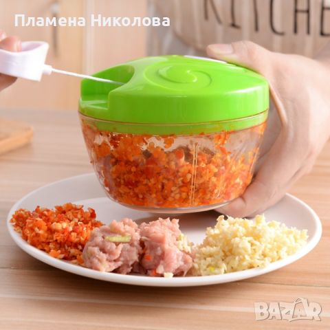 Speedy Chopper Ръчен кухненски чопър, снимка 2 - Аксесоари за кухня - 45901678