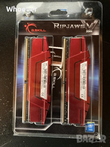 G. SKILL Ripjaws V 8GB (2 x 4GB) , снимка 2 - RAM памет - 53930906