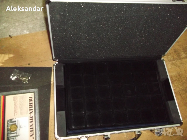 Алуминиеви куфарчета за нумизмати, снимка 16 - Нумизматика и бонистика - 53858118