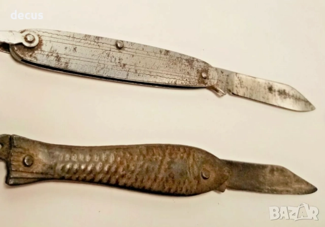 2 броя комунистически джобни метални ножчета, снимка 7 - Антикварни и старинни предмети - 51463843