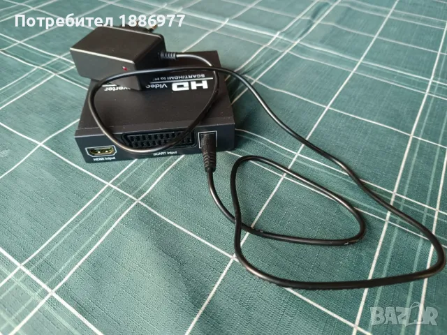 SCART към HDMI, снимка 5 - Мрежови адаптери - 48943021