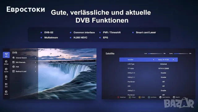 Apebox S2 сателитен приемник Full HD (1080p, HDTV, H.265, 1x DVB-S2, снимка 3 - Приемници и антени - 50180545