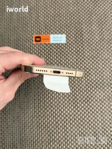 256gb! iPhone 16 PRO MAX Лизинг от 66лв/м - КАТО НОВ! Desert titanium, снимка 6 - Apple iPhone - 52562009