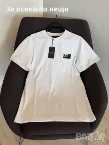 Emporio Armani Мъжка Тениска👕Мъжка Блуза С Къс Ръкав Емпорио Армани Код D2240, снимка 1 - Тениски - 49444291