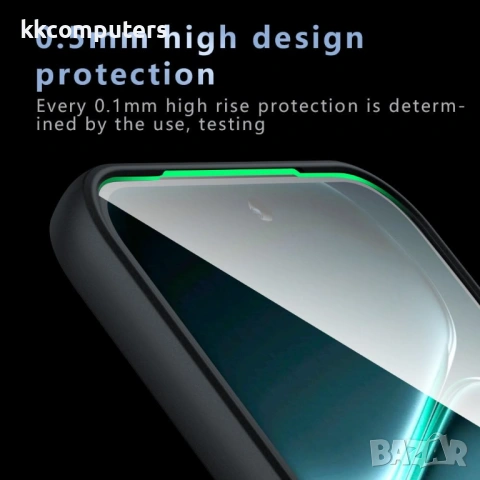 Магнитен Калъф за OnePlus Turbo 6V 5G / Turbo 6 5G - TPU + PC, Матов, Антиотпечатък, Airbag ъгли, 0., снимка 5 - Калъфи, кейсове - 53633720