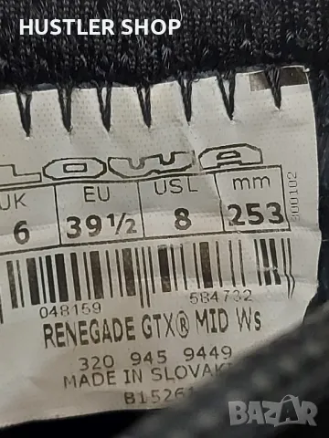 Туристически обувки LOWA RENEGADE GTX MID.Номер 39, снимка 4 - Други - 47036306