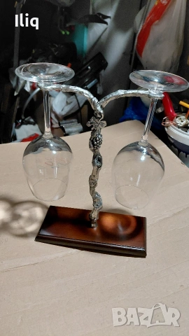 комплект стойка за вино. 