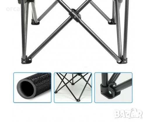 Сгъваем стол MISTRALL с хладилна чанта и товароносимост 160 кг, снимка 5 - Такъми - 51692100