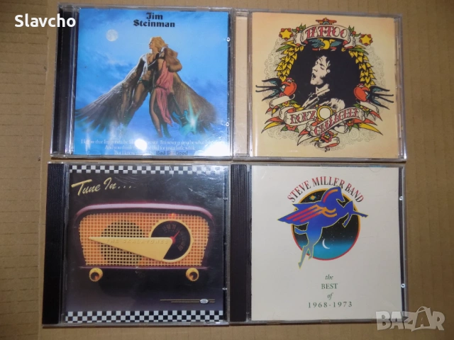 Компакт дискове на-Jim Steinman–Bad For Good/Rory Gallagher Tattoo/The Skalatones /Steve Miller Band