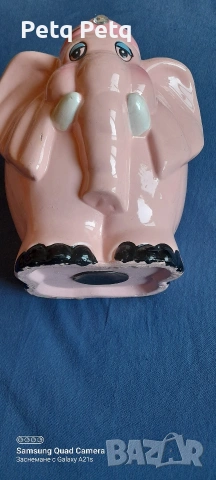 порцеланово слонче 🐘 касичка , снимка 6 - Колекции - 53634546