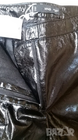 Mango, Нови кожени панталони , снимка 2 - Панталони - 52300452