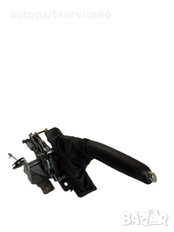 Дръжка на ръчна спирачка черна кожа за Peugeot 407 2.2 HDI (2007)