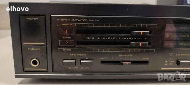 Стерео усилвател Pioneer SA-970, снимка 2 - Ресийвъри, усилватели, смесителни пултове - 53323918