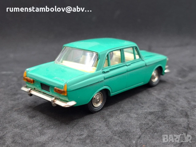 Москвич 408 А1, 1:43, Тантал, Радон, Саратов, снимка 3 - Колекции - 53621679