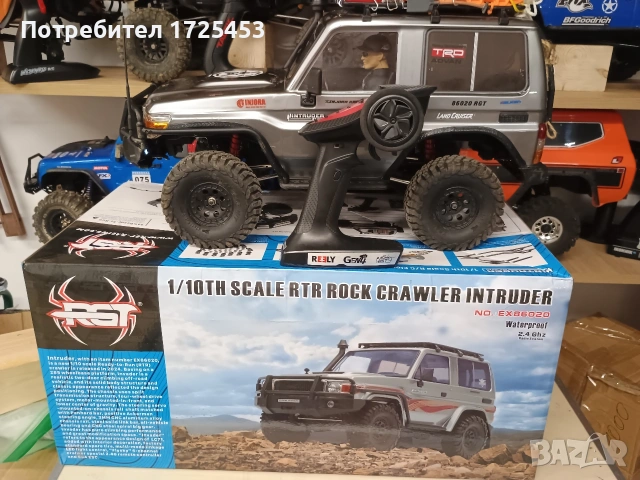 Rc Crawler RGT/ катерач 1/10, снимка 11 - Коли, камиони, мотори, писти - 53954490