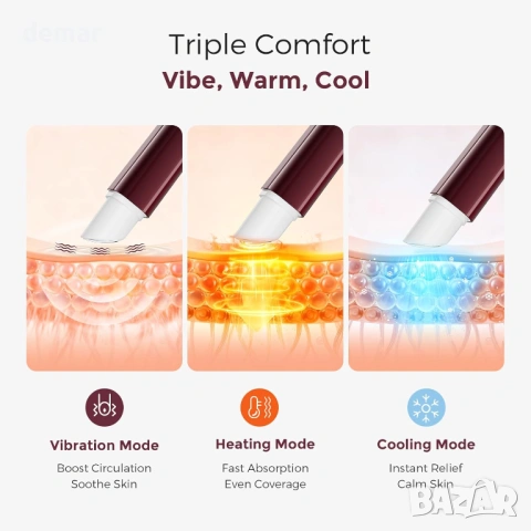 Momcozy ComfortNip™ Многофункционална писалка за зърна с крем, 3-в-1, снимка 4 - Аксесоари за кърмачки - 53046027