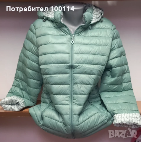 Яке двулицево големи номера от 2XL, снимка 2 - Якета - 53615853