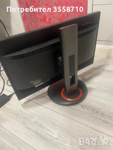 Монитор Acer XF240Q 144 HZ, снимка 4 - Монитори - 51098834