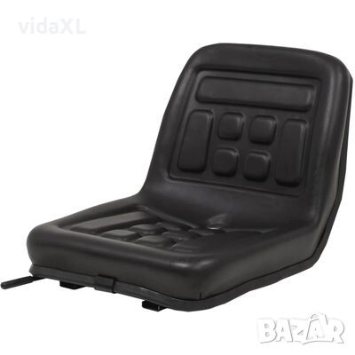vidaXL Универсална седалка за трактор, черна（SKU:142317, снимка 1 - Други стоки за дома - 46116678