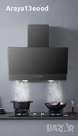 Кухненски абсорбатор Hanseatic с LED осветление, снимка 3 - Абсорбатори - 53944385