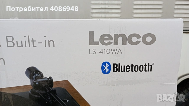 грамофон Lenko Bluetooth чисто нов , снимка 6 - Грамофони - 53682382