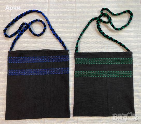 Памучни торбички от ръчно тъкани памучни платове, снимка 8 - Антикварни и старинни предмети - 46453608