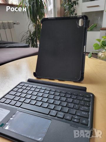 Калъф с безжична клавиатура за iPad  10.9 / 10th gen iPad Case QWERTZ , снимка 6 - Калъфи, кейсове - 46492679