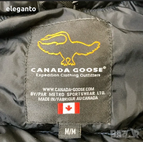 Оригинална мъжка грейка Canada Goose freestyle down gilet vest Jacket , M размер , снимка 3 - Якета - 54192473