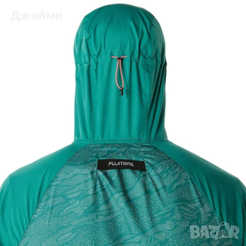 Мъжко яке ASICS FUJITRAIL PACKABLE WINDBREAKER, снимка 11 - Спортни дрехи, екипи - 54099104