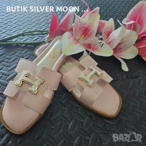 Дамски Чехли ⚡ Hermes , снимка 2 - Чехли - 51169990