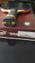 хилка за тенис на маса дърво Sword с арилат карбон и силно лепкави гими Double Fish Qiji, снимка 2