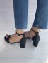 Стъпка в Стила: Стилни дамски сандали с ток за модерна жена, снимка 1 - Сандали - 45217510