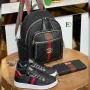 дамски маратонки, раница и портмоне gucci tommy hilfiger fendi , снимка 4