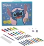 Комплект за рисуване с изскачащ статив Disney Stitch от 162 части, снимка 1