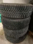 Четири броя зимни гуми Michelin 185/60/14 с джанти , снимка 1