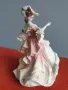 Колекционерска голяма английска порцеланова фигура Royal Doulton Rose/1995 статуетка 20см, снимка 4