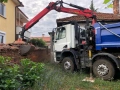 Услуги камион самосвал с кран и щипка, снимка 3