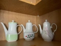 ✅чайници латиери сосиери захарници чинийки порцелан, снимка 13