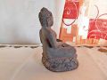 Статуя на Буда, изработена от камък, ръчна изработка, много масивна, тегло около 3 кг, снимка 4