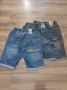 Дънкови бермуди на ластик, снимка 2