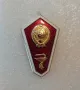 Ромб Знак за завършване на медицинско училище на СССР (алум), снимка 1