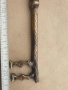 Голям стар месингов ключ от манастирска порта 22 см , снимка 3
