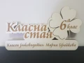 Табела за класна стая с персонален надпис, снимка 7