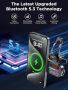 Нов FM Bluetooth Адаптер за Кола с RGB Осветление и Бас Трансмитер автомобил, снимка 6