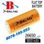 Батерия X-BALOG Li-ion -26650 8800mAh; 4.2V за фенер P90 и др., снимка 1