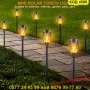 Градинска соларна лампа с ефект на пламък (Малък размер) - КОД 4586, снимка 2