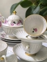 Руски порцелан ЛФЗ сервиз за кафе , снимка 2