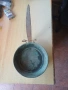 Меден тиган с дръжка ,стар, снимка 1