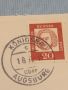 Стар пощенски плик с марки и печати Аугсбург Германия за КОЛЕКЦИЯ ДЕКОРАЦИЯ 45847, снимка 2