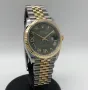 Rolex Datejust 36mm Two-Tone Yellow Gold Green Dial Diamond Automatic Дамски Различни Варианти, снимка 9